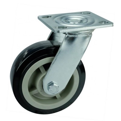 Wholesale price 4-8 inch PU swivel heavy duty caster wheels