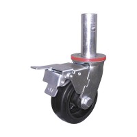 Good Quality Heavy Duty Swivel Adjustable Scaffolding Caster Wheels With Brake