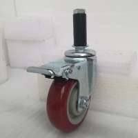 3" 4 " 5 " Swivel Expanding Stem Casters