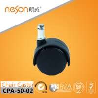 Nylon chair caster and wheels with roller bearing