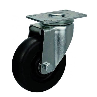 Black heat resistant high temperature phenolic wheel caster